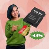 MicroSD SanDisk 128GB Extreme: MEGA sconto del 44%