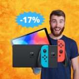 Nintendo Switch OLED: sconto ESCLUSIVO del 17%