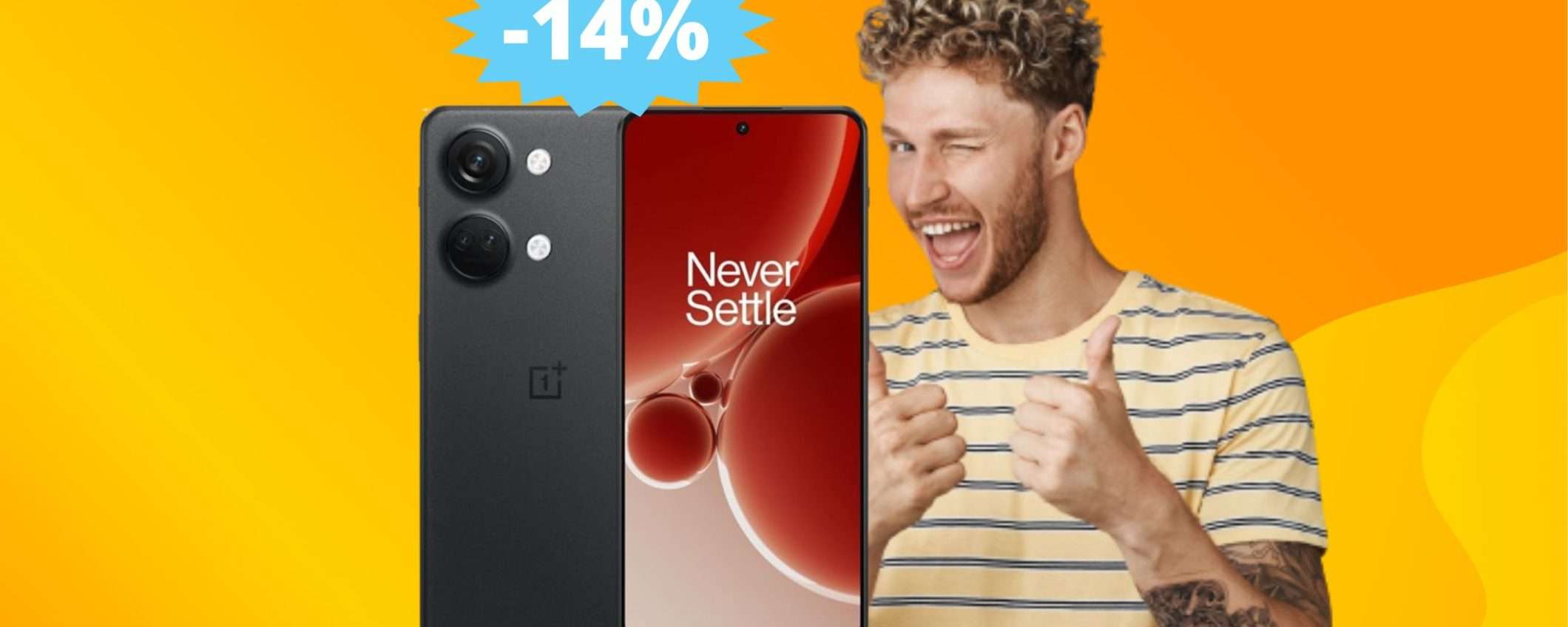 OnePlus Nord 3: sconto IRRESISTBILE su Amazon (-14%)