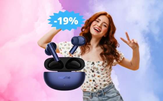Realme Buds Air 5: SUPER sconto del 19% su Amazon