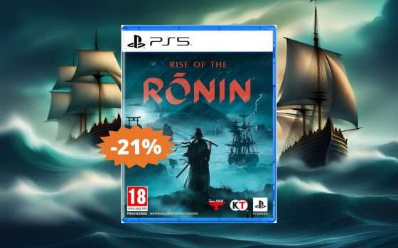 Rise of the Ronin per PS5: sconto EPICO del 21% su Amazon