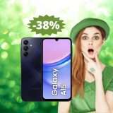 Samsung Galaxy A15: OLTRE 50 euro di sconto su Amazon (-38%)