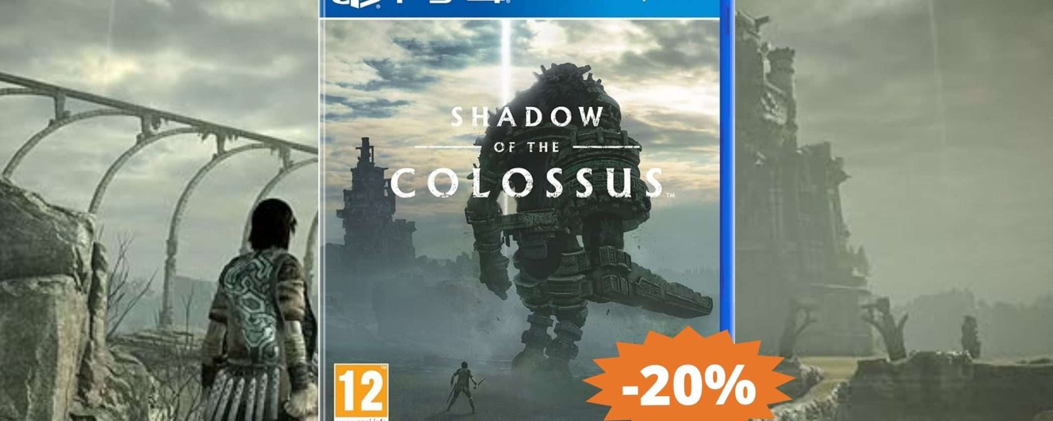 Shadow of the Colossus per PS4: un'avventura EPICA (-20%)