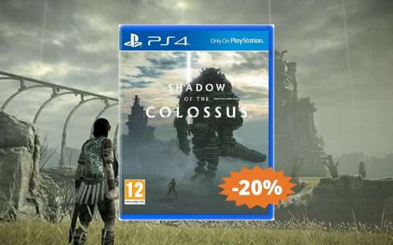 Shadow of the Colossus per PS4: un'avventura EPICA (-20%)