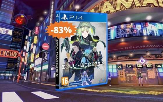 Soul Hackers 2 per PS4: prezzo STRACCIATO su Amazon (-83%)