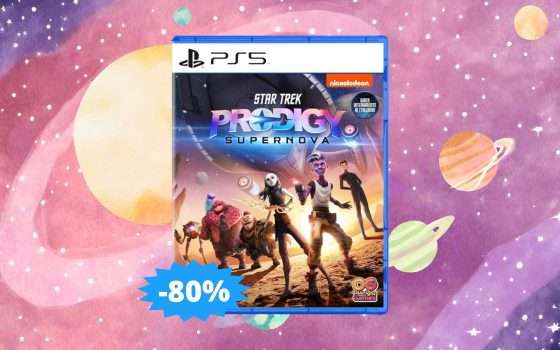 Star Trek Prodigy PS5: CRLOLLO del prezzo su Amazon (-80%)
