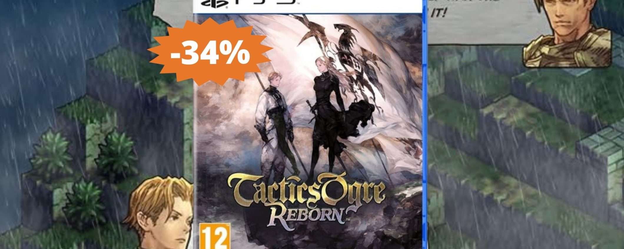 Tactics Ogre Reborn PS5: MEGA sconto del 34% su Amazon