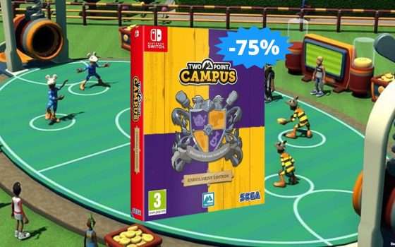 Two Point Campus Nintendo Switch: CROLLO del prezzo (-75%)