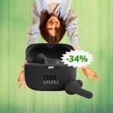 Auricolari JBL TUNE 230NC: esperienza sonora IMPECCABILE (34%)