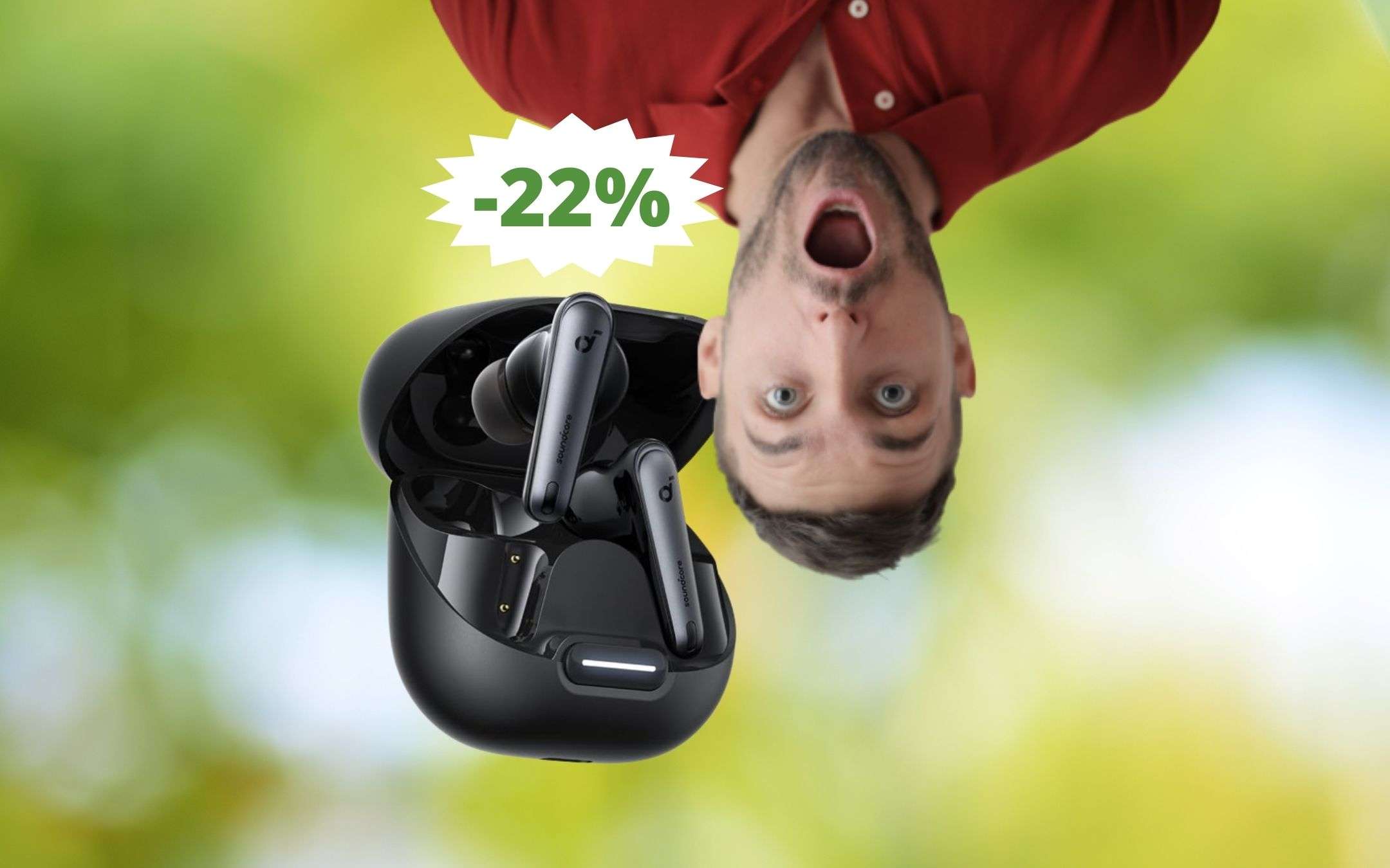 Punte In Memory Foam Sostitutive Per Anker Soundcore Liberty 4 E Space A40