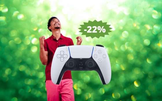 Controller DualSense per PlayStation 5: sconto ESCLUSIVO (-22%)