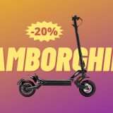 Monopattino Lamborghini Alext: sconto IMPERDIBILE del 20%