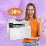 Stampante HP Color LaserJet Pro: OLTRE 150 euro di sconto (-38%)