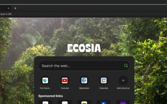 Ecosia lancia il browser più green del pianeta