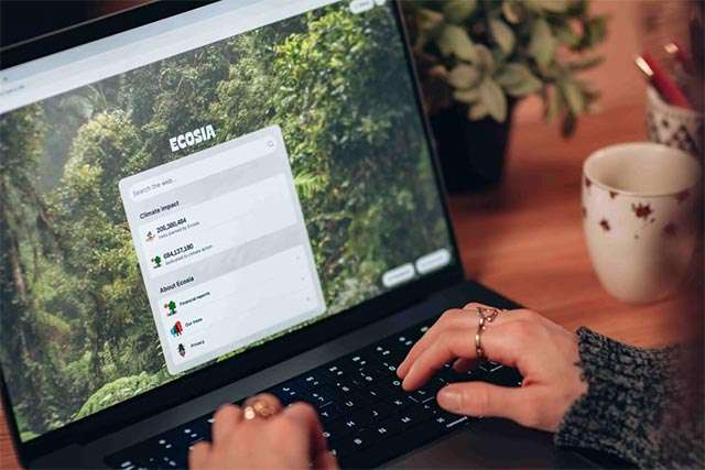 Il nuovo browser desktop di Ecosia