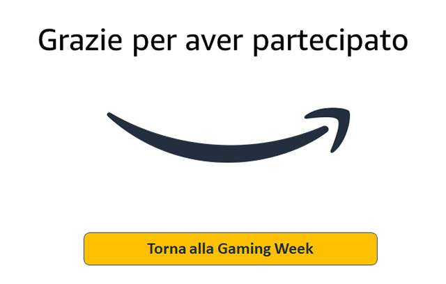 Il concorso della Gaming Week su Amazon: come partecipare
