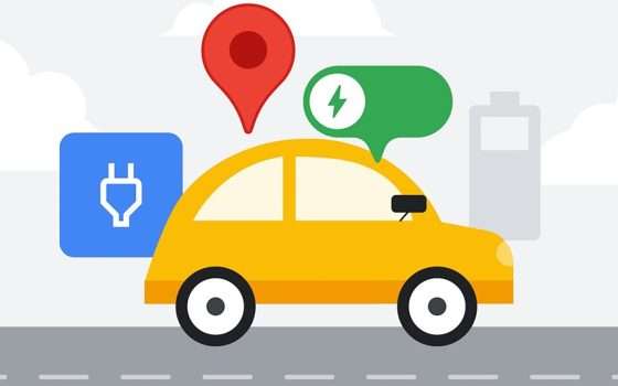 Google Maps: IA per la ricarica delle auto elettriche