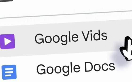 Google Vids per creare video con l'IA in Workspace