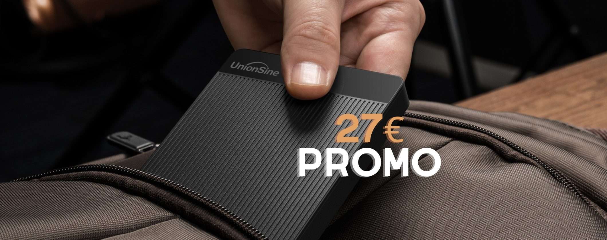 Hard Disk Esterno 500GB ULTRA SLIM a soli 27€: SOGNO Amazon