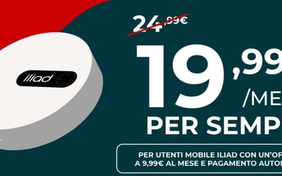 Iliad Box, la fibra più veloce d'Italia oggi a 19,99€/mese