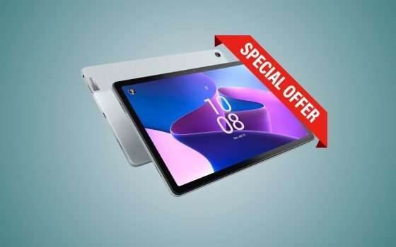 Lenovo Tab M10 Plus: SUPER TABLET sotto i 130€