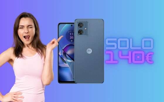Motorola moto g54: display a 120Hz e Audio Spaziale a soli 140€