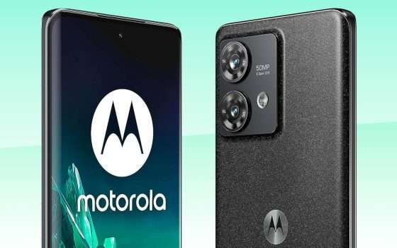 Lo smartphone Motorola edge 40 neo al MINIMO STORICO