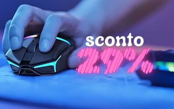 Mouse Gaming Wireless Corsair NightSabre: -29% con la Gaming Week Amazon