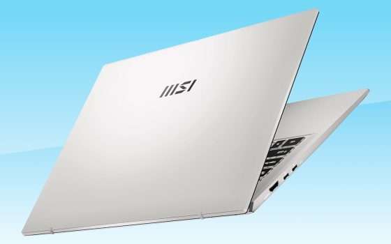 Affare notebook: super sconto per MSI Prestige 14 Evo