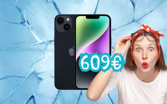 OFFERTA BOMBA iPhone 14 128GB: su eBay tuo a 609€