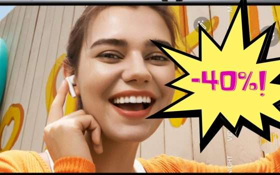 OPPO Enco Buds2: 28 ORE di ascolto a soli 19€ su Amazon