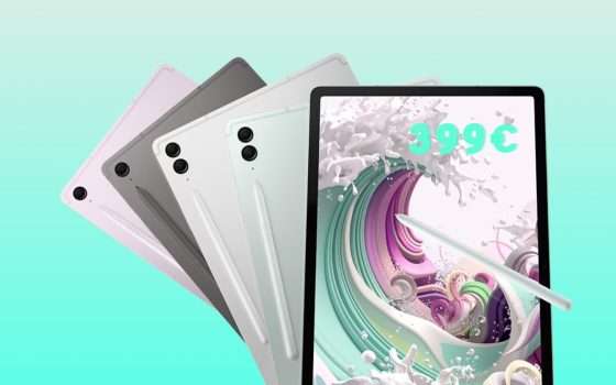 Samsung Galaxy Tab S9 FE a soli 399€ è PAZZESCO
