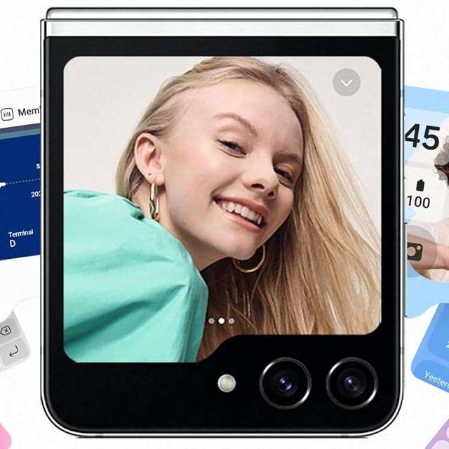 Lo smartphone pieghevole Samsung Galaxy Z Flip5