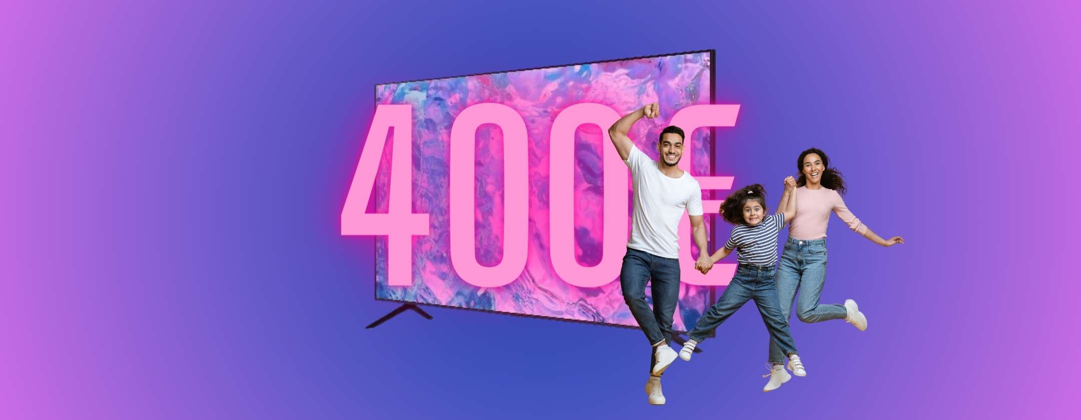 Smart TV Samsung 4K 55″: lo spettacolo è assicurato, ORA a 400€