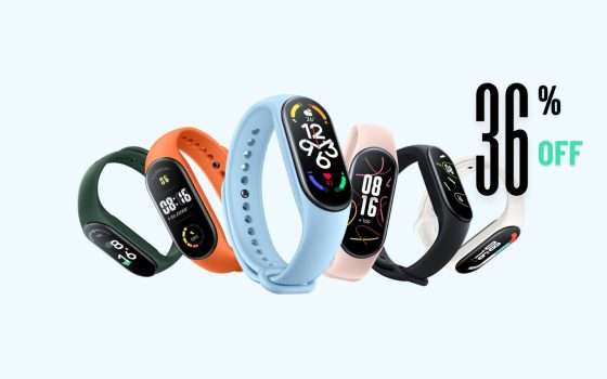 Xiaomi Smart Band 7: SCONTO FOLLE su Amazon (-36%)