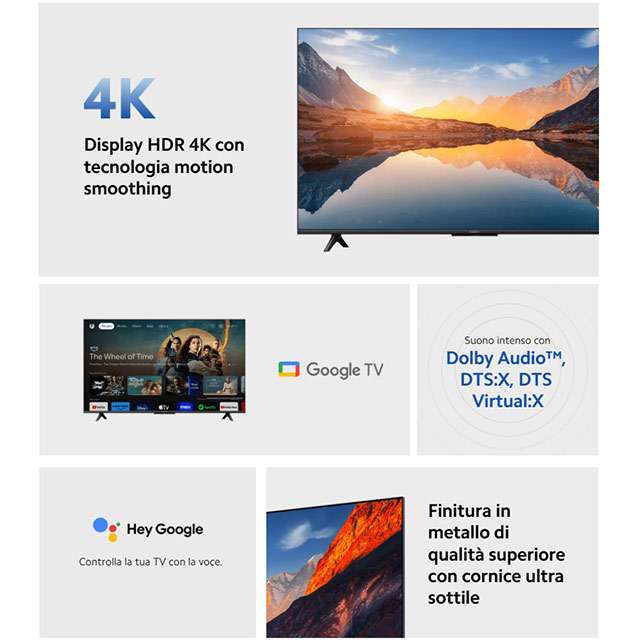 Le caratteristiche di Xiaomi TV A e Xiaomi TV A Pro