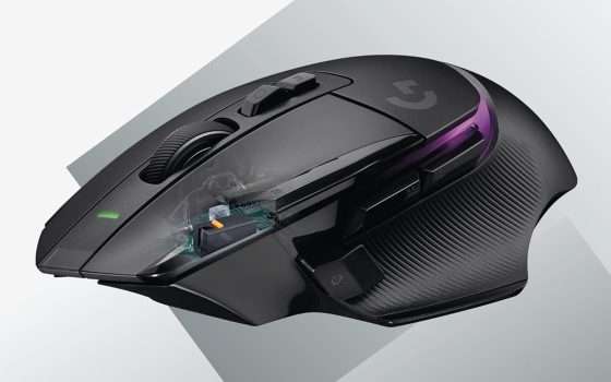 Mouse Logitech G502 X PLUS: il top di gamma venduto con uno sconto di 70€