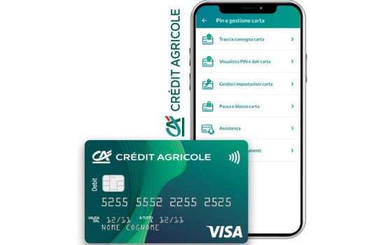 Crédit Agricole: canone gratis e 250€ in buoni Amazon