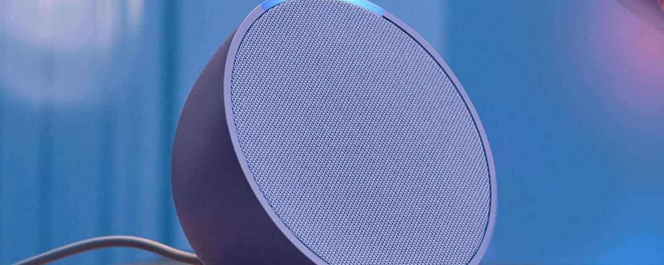 Echo Pop, l'altoparlante intelligente con Alexa, è in sconto a 29,99 euro