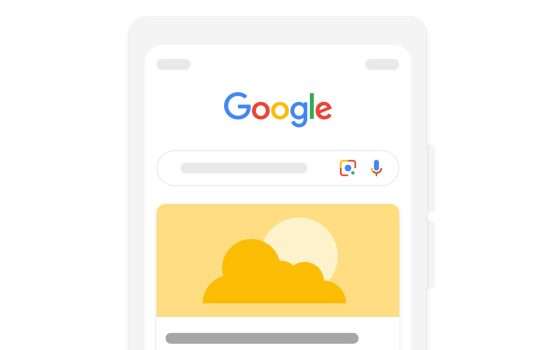 Google Discover introduce l'orario per l'alba e il tramonto