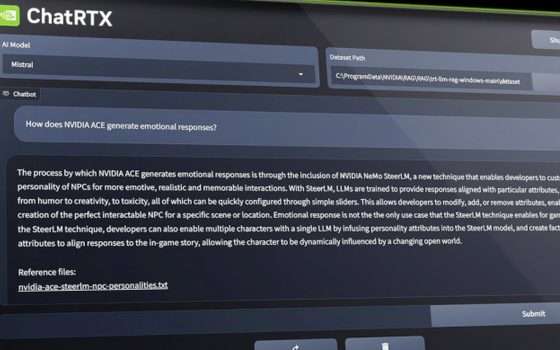 NVIDIA ChatRTX supporta più modelli IA