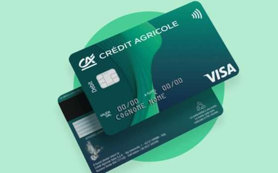 Crédit Agricole: conto a canone zero con carta di debito inclusa