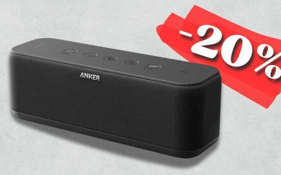 SoundCore colpisce: Speaker Bluetooth 20W portatile ma audio DISCOTECA