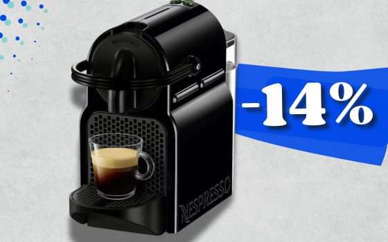 TORNA in sconto la Nespresso Inissia: piccole dimensioni ma caffè SUPER