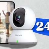 Telecamera WiFi interno con vista a 360° per casa SICURISSIMA (24€)