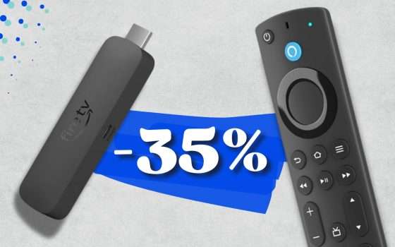 Fire TV Stick per streaming ILLIMITATO in qualità 4K Max: offertona