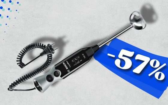 Frullatore a immersione Bosch a prezzo DIMEZZATO: occasione ghiotta