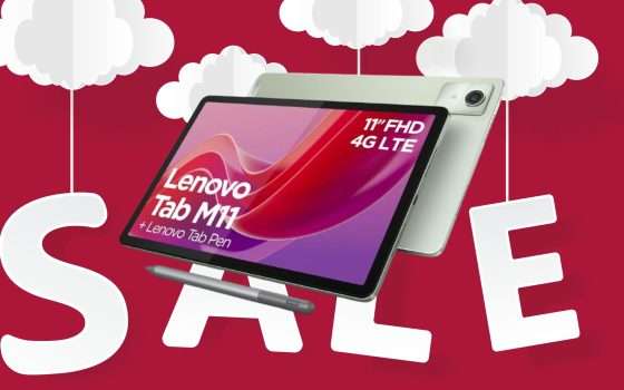 Tablet Lenovo Tab M11: su Amazon il prezzo scende a 205€ (tra i più bassi di sempre!)