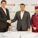 Qatar Airways porta il Wi-Fi ultraveloce di Starlink a bordo