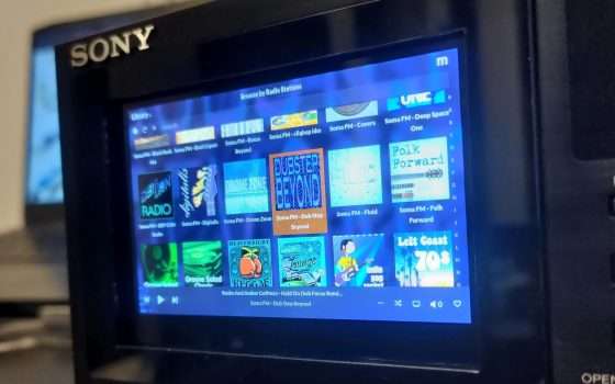 Registratore Sony diventa un media center wifi grazie a Raspberry Pi